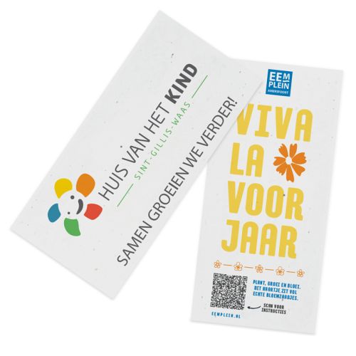 Frøpapir DIN lang | 120 g/m² - Billede 1